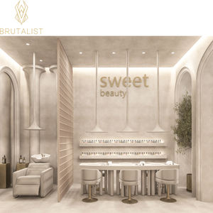 Muebles de salón de uñas de moda personalizada decoración de spa de belleza diseño de interiores de salón de belleza moderno para Centro Comercial - Product Image 1