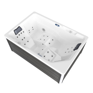 Мини-спа-ванна для улицы, акриловая гидромассажная ванна, джакузи для улицы - Product Image 5