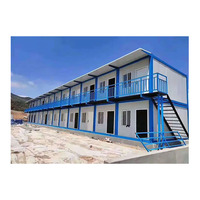Maison préfabriquée modulaire à 2 étages, 20 pieds x 40 pieds, hébergement moderne et portable, maison préfabriquée