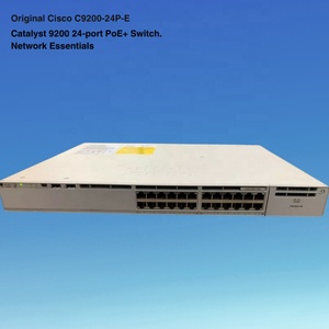 New Original Cisco C9200-24P-E Series 24 Ports PoE+ 4 Gigabit SFP Uplinks cisco Switches Poe Switch cisco <b>Catalyst</b> C9200-24P-E - Product Image 3