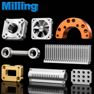 Service d'usinage de pièces en alliage d'aluminium CNC personnalisé pour les petits fournisseurs de prototypes OEM 5 axes de précision Service de prototypage rapide - Product Image 5