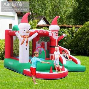 AirMyFun, gorila inflable <span class=keywords><strong>de</strong></span> Navidad, Castillo hinchable <span class=keywords><strong>de</strong></span> Papá Noel para niños, casa inflable <span class=keywords><strong>de</strong></span> Interior para fiesta <span class=keywords><strong>de</strong></span> Navidad - Product Image 2