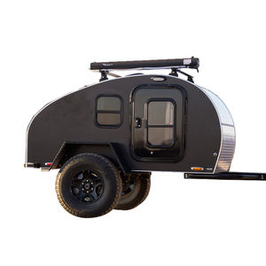 Tutto il terreno leggero Mini Caravan rimorchio da viaggio a goccia con doccia <span class=keywords><strong>per</strong></span> <span class=keywords><strong>campeggio</strong></span> all'aperto e vendite - Product Image 1