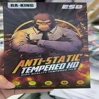 Pelindung Layar Kaca Tempered Anti-Spy Privasi Berkualitas Tinggi BA-KING untuk iPhone Duo 15 17 18 Pro Max Samsung S26 10 PCS Per Kotak
