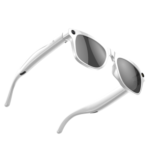 Gafas inteligentes AI con asistente de voz Cámara de video HD manos libres para fotos y captura de audio Gafas de reproducción de música - Product Image 1