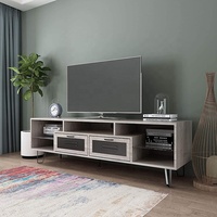 2023 nouveau design métal tv standl en forme de meuble tv table tv luxe support de télévision antique