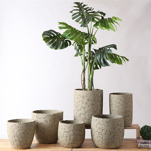 Mano curva mate moderno interior al aire libre casa productos de artesanía macetas de cemento/jardín decoración hormigón pote de flor moldes - Product Image 2