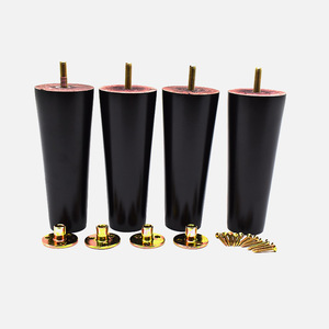 Patas de madera maciza para muebles, patas de sofá, patas de madera de caucho, patas para mueble de TV, accesorios para patas de muebles, patas redondas de madera maciza al por mayor - Product Image 5