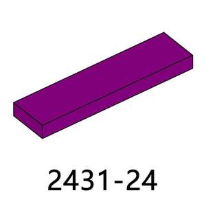 Bloques de Construcción de Plástico N.° 2431, 100 g/bolsa, 1 <span class=keywords><strong>x</strong></span> 4, Compatibles con las Principales Marcas, <span class=keywords><strong>Juguetes</strong></span> Educativos para Niños - Product Image 3