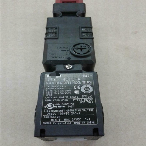 Original Industrial Plc Parts D4gl-4efg-a Guard Lock Safety-door Switch 1pc