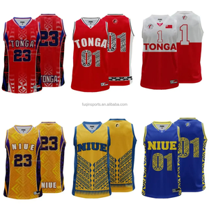 Fq מותאם אישית פולסיאני קעקוע כדורסל jerseys סמואה כדורסל מועדון ספורט ללבוש רסטה אימון כדורסל אחיד - Product Image 2