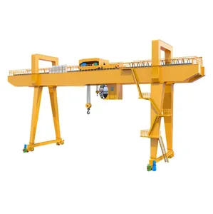 Granite and Marble Stone Hoisting used Double Box Type Girder Gantry Crane for sale