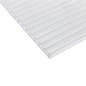 Protection UV toit transparent nid d'abeille 32mm multi-parois creux en <span class=keywords><strong>polycarbonate</strong></span> feuille de soleil Uv <span class=keywords><strong>Polycarbonate</strong></span> <span class=keywords><strong>pour</strong></span> <span class=keywords><strong>serre</strong></span> - Product Image 4