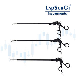 Laparoskopi endoskopi <span class=keywords><strong>Grasper</strong></span> için 10mm yeniden kullanılabilir laparoskopik bağırsak ağızlı forseps - Product Image 4