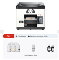 Op voorraad Gratis verzending CE Procolored T8 Panda DTG-printer 8,2 inch A4 L800
