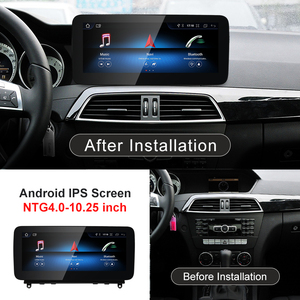 Android13 8คอร์12.3 "เมอร์เซเดสเบนซ์ซีคลาส Ntg4.5รถมัลติมีเดียสำหรับรถ W204 11 12 13ปี - Product Image 2