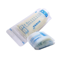 Vente flash : Sacs de conservation du lait maternel 250 ml/180 ml/100 ml, sans BPA, qualité alimentaire PET/PE, double fermeture éclair