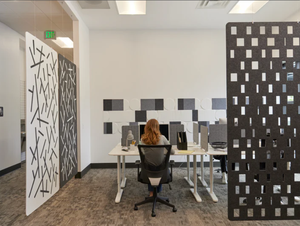 Movable Office Partition Designs Soundproof Acoustic Panels for Floor Office Desk Optimal <strong>Soundproofing</strong> <strong>Materials</strong> - Product Image 6