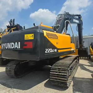 Excavadora de Orugas <span class=keywords><strong>Hyundai</strong></span> 220LC-9s Usada, 98% Nueva, Original de Corea, Excavadoras Hyundai220 de Segunda Mano para Minería - Product Image 3