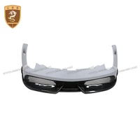 Kits de carrosserie demi-fibre de carbone pour Ferrari 458 Upgrade to Misa Style Front Rear Bumper Guard Engine Hood Bodykit