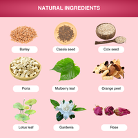 Vente chaude Femme Corps Peau Glow Detox Thé Blanchiment De La Peau Thé Beauté De La Peau Thé