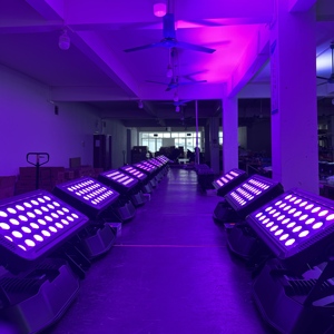 36 pezzi 10W RGB LED faretto esterno impermeabile IP65 in alluminio muro Washer luce Rgbw luce di colore della città luce di inondazione - Product Image 6