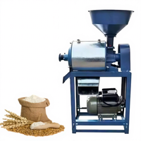 Moulin électrique multifonctionnel domestique en acier inoxydable pour riz/maïs/haricots/soja, 3000W, capacité 80kg/h