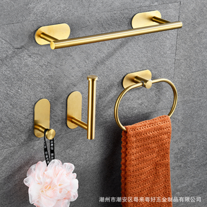 Set di Accessori Moderni per Bagno, Vendita Calda, Altri Componenti per Cucina, Hotel, Appartamento, Senza Foratura per Decorazione del Bagno - Product Image 4