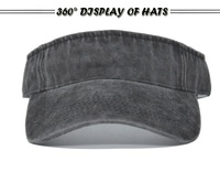 Casquette de baseball en denim délavé, coupe ouverte, unisexe, chapeau de soleil, couleur unie, respirant, ventilation, chapeau pour l'été, vêtements de sport décontractés