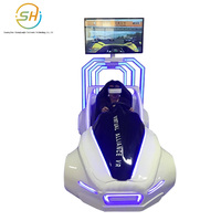 Machine de jeu de course de moto en réalité virtuelle, équipement de divertissement d'arcade