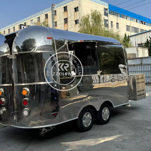 Équipement de restauration DOT, camion de restauration entièrement équipé, chariot à crème glacée avec roues, remorques de restauration BBQ pour l'Australie - Product Image 1