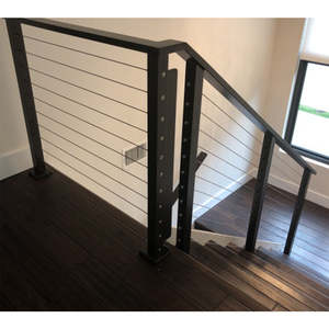 Barandilla de Cable de Acero Inoxidable Profesional para Balcón, Escalera, Exterior, Villa, Hospital, Resistente a la Oxidación, Diseño Contemporáneo - Product Image 5