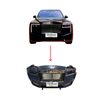 Recommandation exceptionnelle : Kit de pare-chocs avant pour Rolls-Royce Cullinan, phares, calandre, radiateur, ailettes - Durable, résistant aux chocs