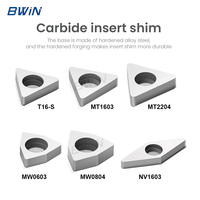 CNC Lathe Tool Holder Spare Parts Triangle Thread Insert Shim Square Round CNMG DNMG SNMG WNMG TNMG Turning Insert Shim