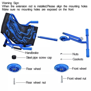 Best Selling Hoge Kwaliteit Wave Roller Go-Kart <span class=keywords><strong>3</strong></span> Wielen Ezy Wave Roller Scooter - Product Image 2