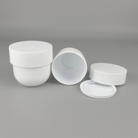 Pot à crème rond portable en PP de 30 ml, 50 ml, 100 ml, 150 ml, 200 ml, 300 ml, 500 ml, pot à crème pour les yeux, pot à baume capillaire, récipient classique pour crème