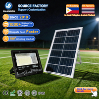Projecteurs de boîtier en gros antidéflagrant Ip67 étanche 50w 75w 100w 200w 300w projecteur solaire extérieur