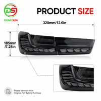 Ensemble de feux arrière LED clairs pour BMW Série 3 G20 G28 G80 2018-2022, clignotants dynamiques séquentiels, feux arrière de voiture