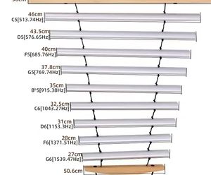Crystal Soul Wind Chime Sound Healing Instrument <span class=keywords><strong>7</strong></span> Tone Handy Chime - Product Image 2