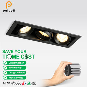 Puluoti Zigbee Smart 10-Year 54W Cob <span class=keywords><strong>Spot</strong></span> <span class=keywords><strong>Led</strong></span> Down Armatuur 2700K-5700K Dimmen Verzonken Spotlight Voor Hotels - Product Image 1