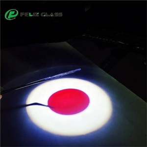 Lente Gobo de Vidrio FELIX de 0.3mm 0.4mm 0.5mm 0.7mm 1.0mm para el Mercado Coreano, para Instrumentos Ópticos, Alta Transmitancia, AR, AF, AG - Product Image 2