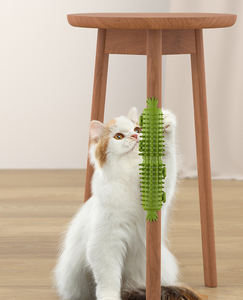 Brosse de Massage réglable pour chat Brosse <span class=keywords><strong>à</strong></span> frotter pour coin de chat Outil de démangeaison pour chien Peigne <span class=keywords><strong>à</strong></span> chatouiller Brosse pour animaux de compagnie avec peigne <span class=keywords><strong>à</strong></span> tête ronde - Product Image 6