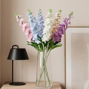 Fleurs artificielles en soie Xinchengzhi, jacinthe et delphinium, 30cm-100cm, pour mariage, décoration intérieure, fleurs pour vase - Product Image 2