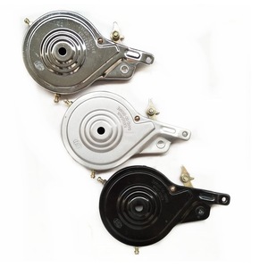 Kit universel de modification de frein <span class=keywords><strong>à</strong></span> <span class=keywords><strong>tambour</strong></span> <span class=keywords><strong>à</strong></span> bande arrière de 90mm en métal massif et acier pour roue arrière avec plaquettes pièces de rechange - Product Image 2