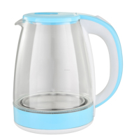 Bouilloire électronique pour café et thé Théière en verre 1.8L Bouilloire électrique portable sans fil