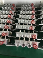 Bloc de commande pneumatique YOJE YJ104 / Commutateur en alliage d'aluminium 1-8 compartiments pour camion-citerne