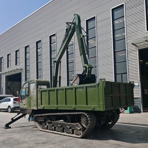 Mini <b>Dumper</b> Trucks Diesel Mini Crawler <b>Dumper</b> Truck 500Kg Gasoline Hydraulic Crawler Mini <b>Dumper</b> With Loader - Product Image 1