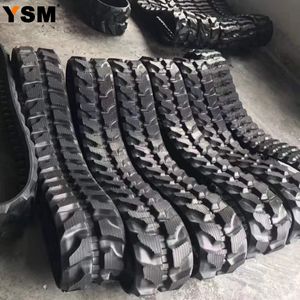 Заводские детали ходовой части экскаватора 300X52/5X74 300X52,5X80 300X52,5X84 резиновая гусеничная - Product Image 6