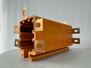 DEMAELECTRIC Lojistik 140A 4 Kutuplu Kapalı İletken Ray Sistemi Bara Güç Dağıtım Ekipmanı İletken Çubuk CE/ISO - Product Image 6