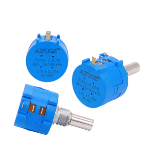 Potentiomètre de précision multitours 3590S-2-103L 3590S ohm, résistance réglable à 10 tours, 1K 2K 5K 10K 20K 100K - Product Image 1